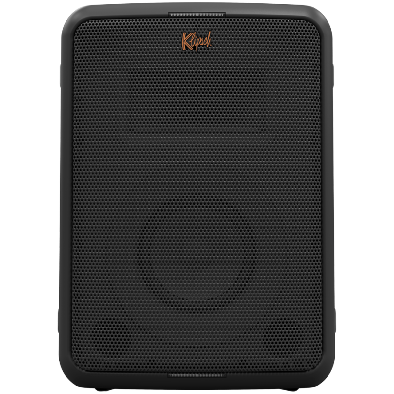 Преносима аудио система Klipsch Vegas Black, 4400 mAh, 12 часа, Bluetooth 5.2, AUX, USB, Микрофон, Ultra Bass, Party Link, Светлинни ефекти RGB, Мобилно приложение, Черен
