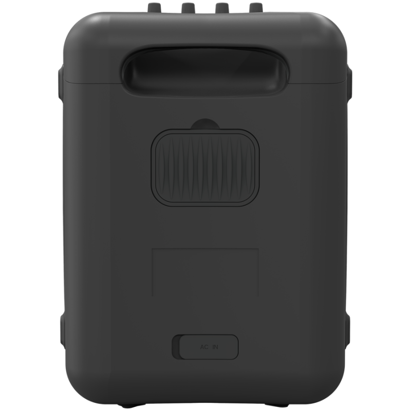 Преносима аудио система Klipsch Vegas Black, 4400 mAh, 12 часа, Bluetooth 5.2, AUX, USB, Микрофон, Ultra Bass, Party Link, Светлинни ефекти RGB, Мобилно приложение, Черен