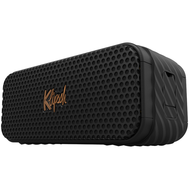 Преносима тонколона Klipsch Nashville Black, 20W RMS, Bluetooth 5.3, 24 часа, Мобилно приложение, Микрофон, IP67, Черен