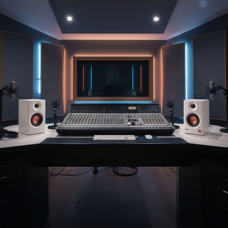 Тонколони Edifier MR3 WH, 36W RMS, BT V5.4, RCA, AUX, Hi-Res, ConneX, Активни, Акустични настройки, Бял