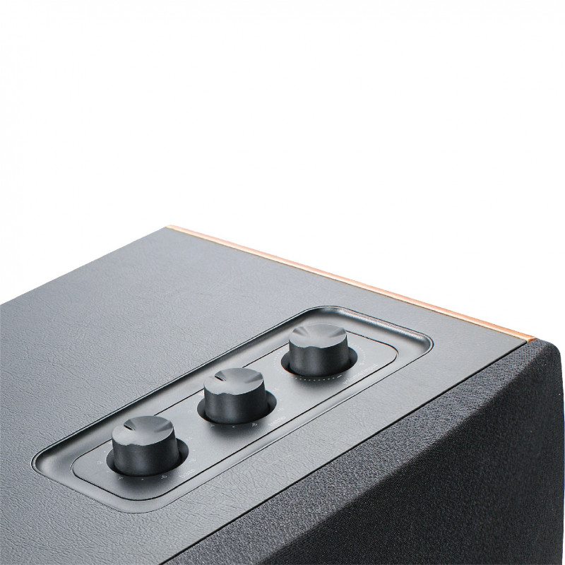 Тонколона Edifier D12, 70W, Bluetooth 5.0, RCA, AUX, Line-Out, USB-C, Кафяв