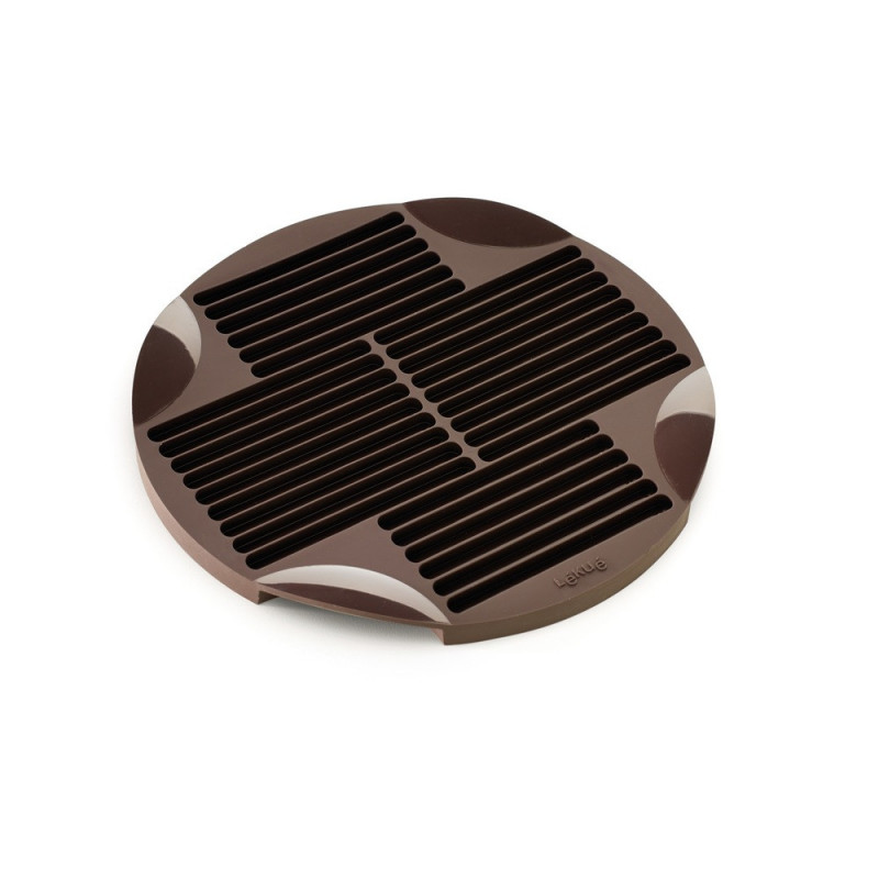 Форма за печене на солети и гризини Lekue 1009038, 240 мл, До 30 солети, Ø25x1.9 см, -60 до +220C, Кафяв