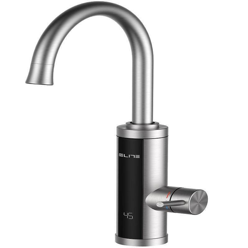 Нагревател за вода Elite EHD-1509, 3300W, Въртене на 360, Самоподгряване, LED дисплей, IPX4, Сребрист