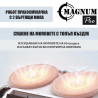 Прахосмукачка робот Magnum PRO, 55W, 10000 Pa, 0.3 л, 130 мин, Wi-Fi, LDS, Гласови известия, Автоматична станция за вода и самопочистване, HEPA, Бял