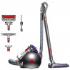 Прахосмукачка без торба Dyson Big Ball Parquet 2 228566-01, 600W, 165AW, 1.5 л, 2-степенна технология Radial Root Cyclone, Автоматично изправяне при преобръщане, Никел/лилав