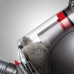 Прахосмукачка без торба Dyson Big Ball Parquet 2 228566-01, 600W, 165AW, 1.5 л, 2-степенна технология Radial Root Cyclone, Автоматично изправяне при преобръщане, Никел/лилав