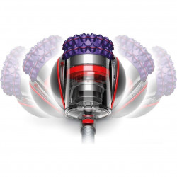 Прахосмукачка без торба Dyson Big Ball Parquet 2 228566-01, 600W, 165AW, 1.5 л, 2-степенна технология Radial Root Cyclone, Автоматично изправяне при преобръщане, Никел/лилав