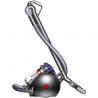 Прахосмукачка без торба Dyson Big Ball Parquet 2 228566-01, 600W, 165AW, 1.5 л, 2-степенна технология Radial Root Cyclone, Автоматично изправяне при преобръщане, Никел/лилав