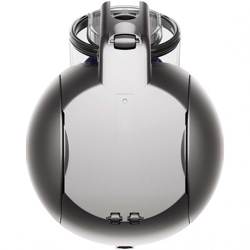 Прахосмукачка без торба Dyson Big Ball Parquet 2 228566-01, 600W, 165AW, 1.5 л, 2-степенна технология Radial Root Cyclone, Автоматично изправяне при преобръщане, Никел/лилав