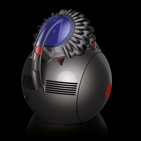 Прахосмукачка без торба Dyson Big Ball Parquet 2 228566-01, 600W, 165AW, 1.5 л, 2-степенна технология Radial Root Cyclone, Автоматично изправяне при преобръщане, Никел/лилав