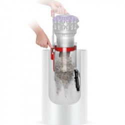 Прахосмукачка без торба Dyson Big Ball Parquet 2 228566-01, 600W, 165AW, 1.5 л, 2-степенна технология Radial Root Cyclone, Автоматично изправяне при преобръщане, Никел/лилав