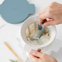 Комплект за приготвяне на кефир и йогурт Lekue 1010155, 18.5x14.5x15.5 см, От +4 до +90C, Бял/Син