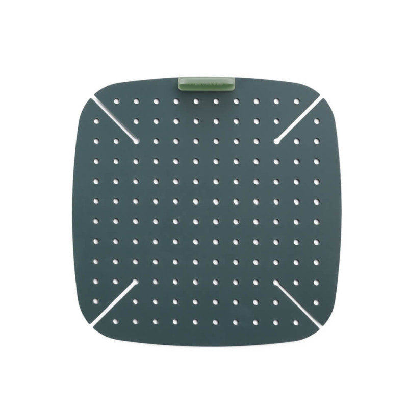 Подложка за печене във фритюрник с горещ въздух Lekue 1010156, 22x22 см, -20/+220°C, Силикон, Сив