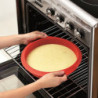 Форма за печене Lekue 1010161, Ø28 см, От -60 до +220C, Платинен силикон, Червен