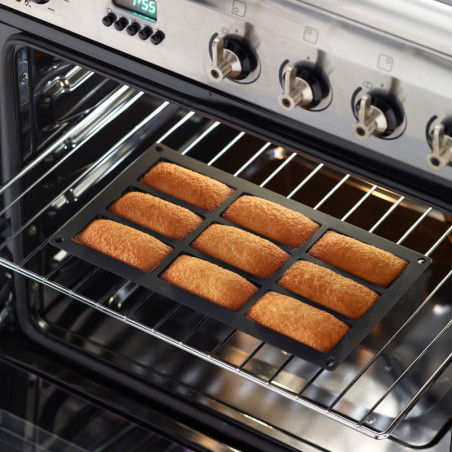 Форма за печене Lekue 1010165, 30x17.5x1.2 см, 315 мл, От -60 до +220C, Платинен силикон, Червен