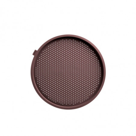 Тава за печене на пица Lekue 1010177, Ø36x1.8 см, Перфорирана, Навиваща се на руло, -60/+220°C, Бронз