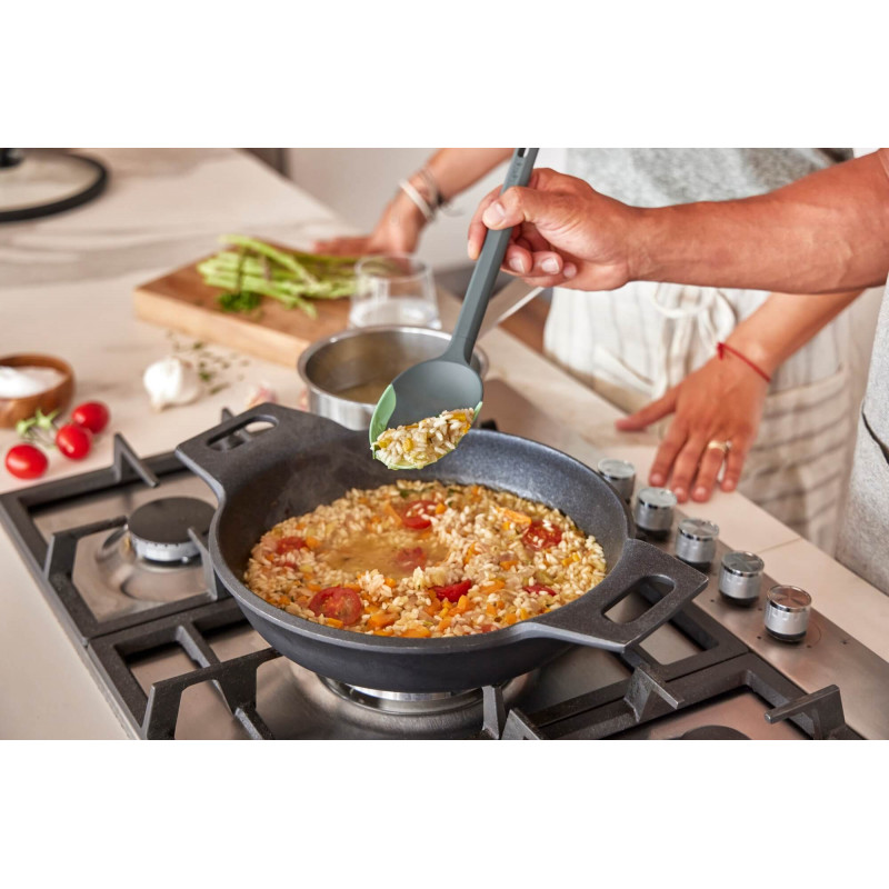 Лъжица за сервиране Lekue, 1010181, 29 см, Без надраскване, 4/220°C, Зелен