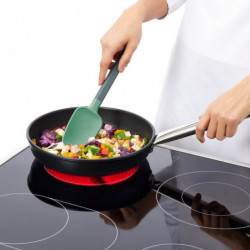 Шпатула за разбъркване Lekue 1010184, 29 см, 4/220°C, Гъвкава глава, Силикон/Пластмаса, Зелен