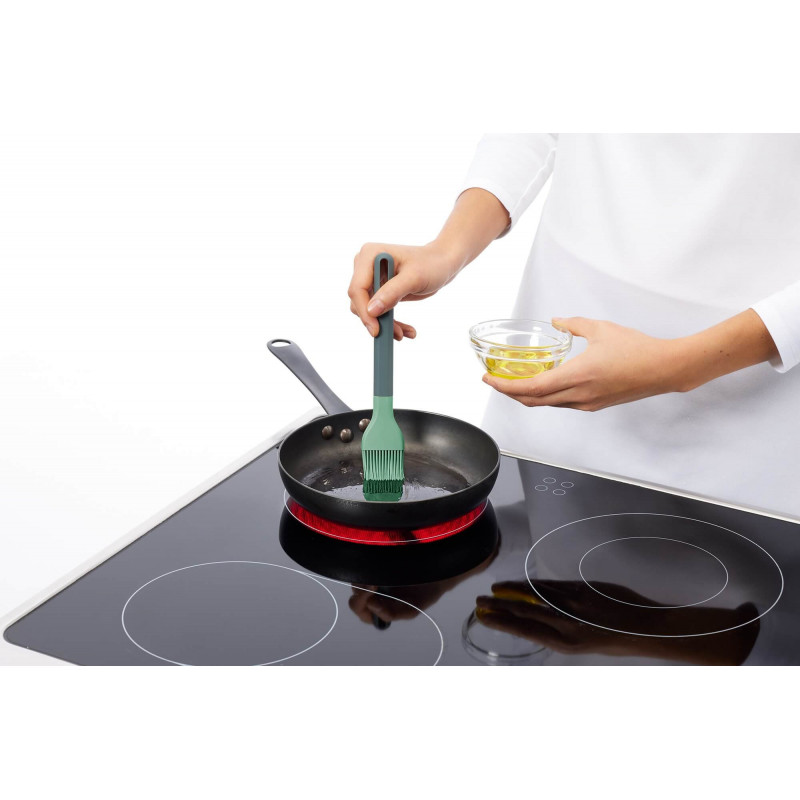 Четка за мазане Lekue 1010185, 21x1.8x4 см, От +4 до +220C, Издръжлив на драскотини, Полиестерна смола, Зелен