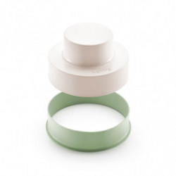 Уред за приготвяне на зеленчукови бургери Lekue 1010193, -20/+80°C, ABS, Зелен