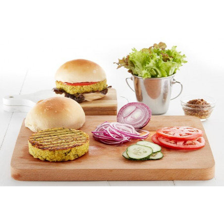 Уред за приготвяне на зеленчукови бургери Lekue 1010193, -20/+80°C, ABS, Зелен