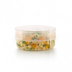 Капак за съхранение Lekue 1010213, 15-18 см, Силикон, Херметично затваряне, -60/+220°C, Прозрачен