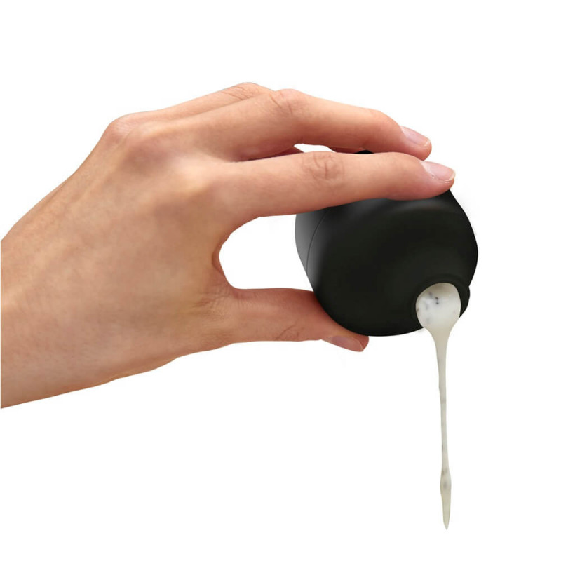 Съд за дресинг и сос Lekue On The Go 1010237, 50 мл, 5.3x5.3x5.5 см, -20°C / +100°C, Полипропилен, Черен