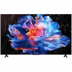 Телевизор TCL 65P6K, 65", 165 см, 4K UHD LED, 3840x2160, Google TV, Dolby Audio, HDR10, Wi-Fi, Bluetooth, Черен