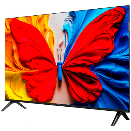 Телевизор TCL 43S5K, 43", 109 см, 1920х1080 HD QLED, Wi-Fi, Bluetooth, HDR10, HLG, Черен