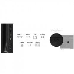 Телевизор TCL 65P6K, 65", 165 см, 4K UHD LED, 3840x2160, Google TV, Dolby Audio, HDR10, Wi-Fi, Bluetooth, Черен