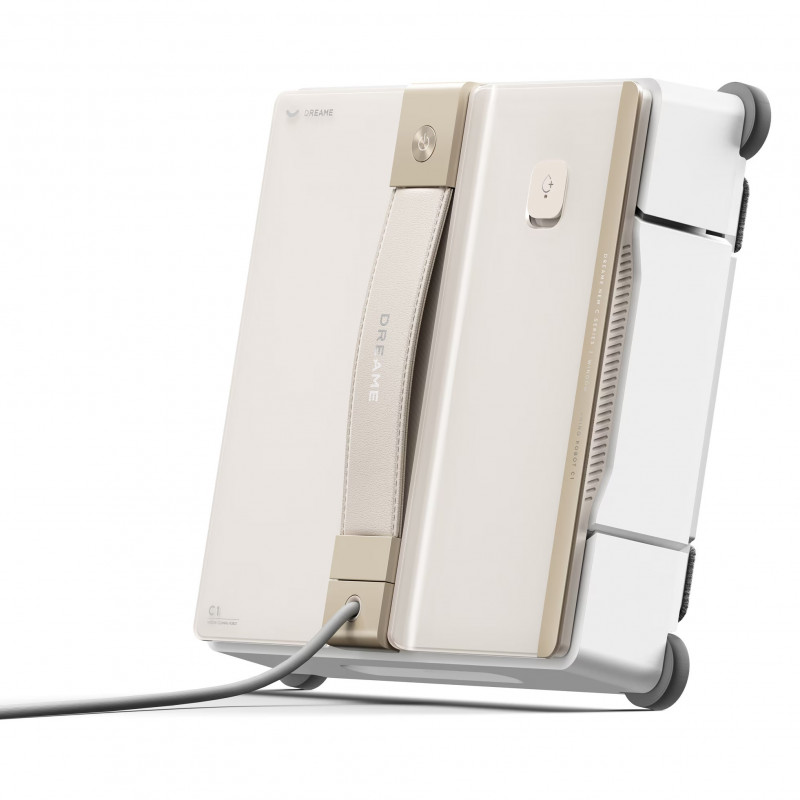 Робот за почистване на прозорци Dreame C1, 5500 Pa, 80 мл, 5 режима, AutoResume, CornerClean, Бял