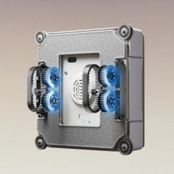 Робот за почистване на прозорци Dreame C1, 5500 Pa, 80 мл, 5 режима, AutoResume, CornerClean, Бял