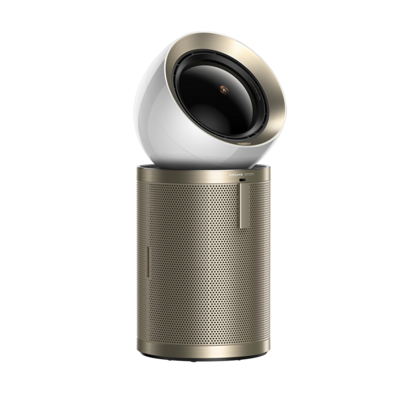 Пречиствател за въздух Dreame AirPursue PM20 CVF14A, 48 м2, Автоматизирани функции, Отопление, Плазмена и UVC стерилизация, TVOC, LCD, HEPA, Бял/бронз