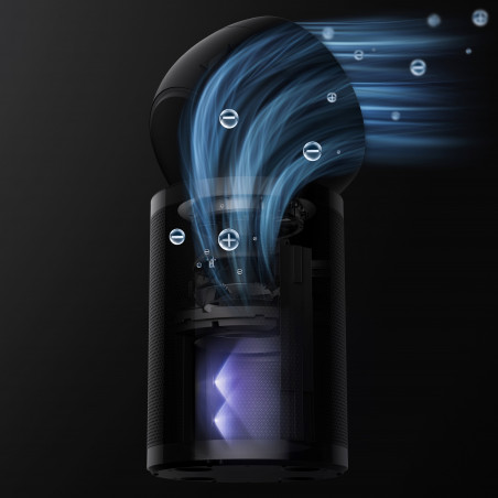 Пречиствател за въздух Dreame AirPursue PM20 CVF14A, 48 м2, Автоматизирани функции, Отопление, Плазмена и UVC стерилизация, TVOC, LCD, HEPA, Бял/бронз