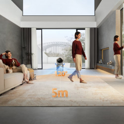 Пречиствател за въздух Dreame AirPursue PM20 CVF14A, 48 м2, Автоматизирани функции, Отопление, Плазмена и UVC стерилизация, TVOC, LCD, HEPA, Бял/бронз