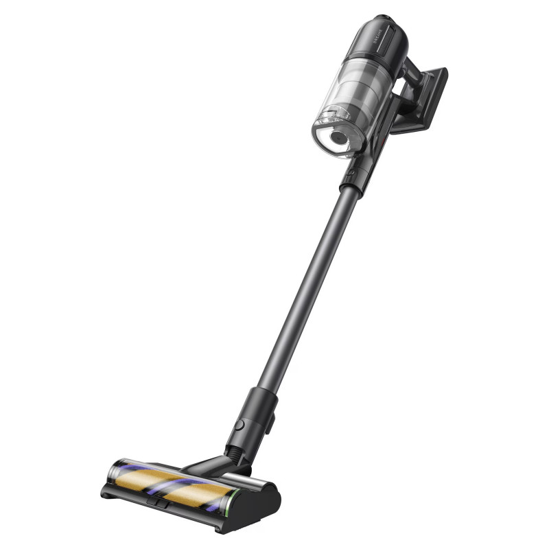 Вертикална прахосмукачка Dreame R20 Ultra AquaCycle VRV57F-AC, 200AW, 5 степени, 0.35/0.4/0.6 л, 90 мин, HEPA, LCD дисплей, Безчетков мотор, Черен