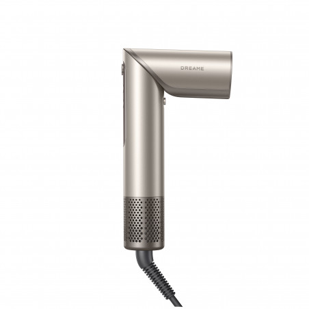 Уред за сушене и стилизиране/мултистайлър Dreame Dazzle AZD20A, 1400W, 65 m/s, 3 настройки за скорост и темп., Йонизация, Дисплей, Титаниево злато