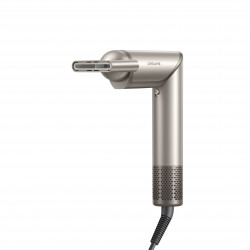 Уред за сушене и стилизиране/мултистайлър Dreame Dazzle AZD20A, 1400W, 65 m/s, 3 настройки за скорост и темп., Йонизация, Дисплей, Титаниево злато