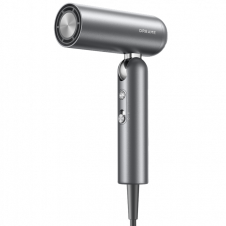 Сешоар Dreame Pocket AHD51-SG Pro, 1300W, 110 000 об/мин, 70 м/с, 2 скорости, 5 темп., NTC, Coanda, Сгъваем, Сив