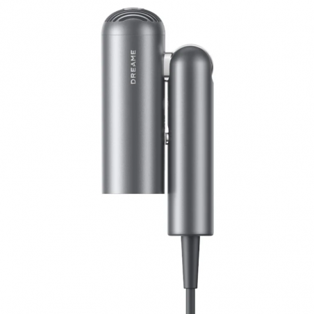 Сешоар Dreame Pocket AHD51-SG Pro, 1300W, 110 000 об/мин, 70 м/с, 2 скорости, 5 темп., NTC, Coanda, Сгъваем, Сив