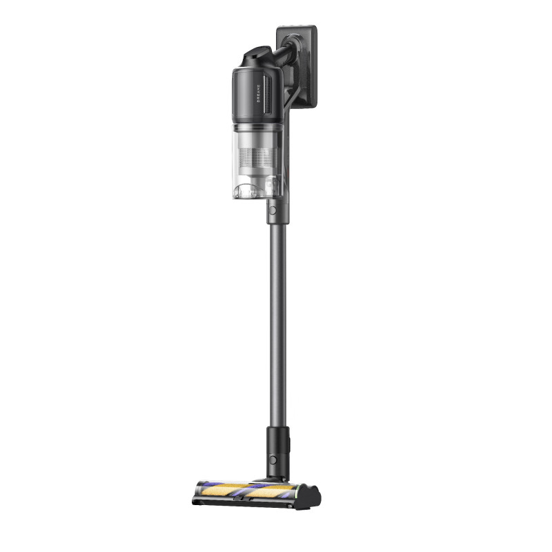 Вертикална прахосмукачка Dreame R20 Ultra VRV57F, 200AW, 5 степени, 0.6 л, 90 мин, HEPA, LCD дисплей, Безчетков мотор, Черен