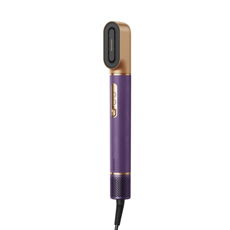 Уред за стилизиране и сушене 7в1 Dreame Airstyle Pro AMF18A, 1300W, 110 000 об/мин, 3 скорости и темп., Йонизация, NTC, Лилав