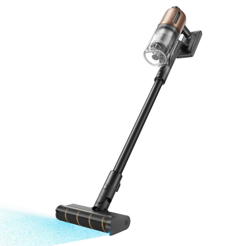 Вертикална прахосмукачка Dreame Z20 VZV16A, 715W, 250AW, 140000 об/мин, 3 степени, 0.6 л, 90 мин, HEPA H14, LED, Безчетков мотор, Черен