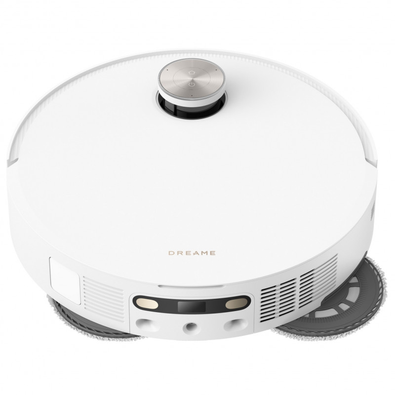 Прахосмукачка робот Dreame X50 Ultra RLX85CE‑6‑WH, 20000 Pa, AI разпознаване на препятствия, 360° навигация, Гласово управление, UV стерилизация, Бял