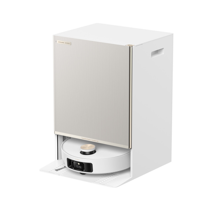 Прахосмукачка робот Dreame Matrix10 Ultra RLX95CE-WH, 30000 Pa, 220 мин, 3.5/4 л, Разпознаване на настилки, Измиване с гореща вода, Самопочистване, Бял