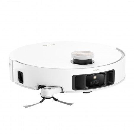 Прахосмукачка робот Dreame Matrix10 Ultra RLX95CE-WH, 30000 Pa, 220 мин, 3.5/4 л, Разпознаване на настилки, Измиване с гореща вода, Самопочистване, Бял