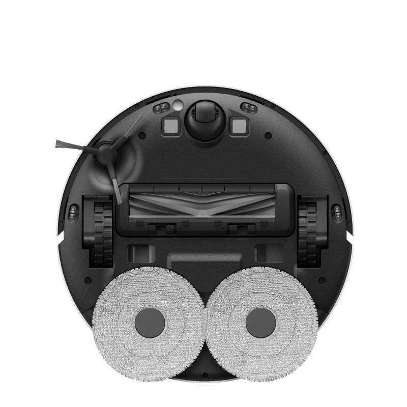 Прахосмукачка робот Dreame L10s Plus RLL42SD, 7000 Pa, 5200 mAh, 60W, До 145 м2, Станция за зареждане и автоматично изпразване, Автономия 155 мин, Бял