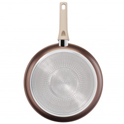Тиган Tefal Eco-Respect G2540602, 28 см, Титаниево незалепващо покритие, Thermo-Fusion, Thermo-Signal, Индукция, Бронз/кафяв