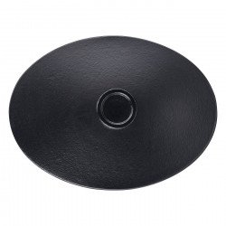 Чугунена тенджера Tefal E2125455, 5.1 л, 45 см, Овална форма, До 250C, Емайлирана, Индукция, Черен