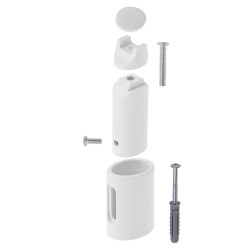 Лира за баня Adler AD 7823, 400W, 10 нагревателни ленти, LED контролер панел, Енергоспестяващ режим, IP24, Бял